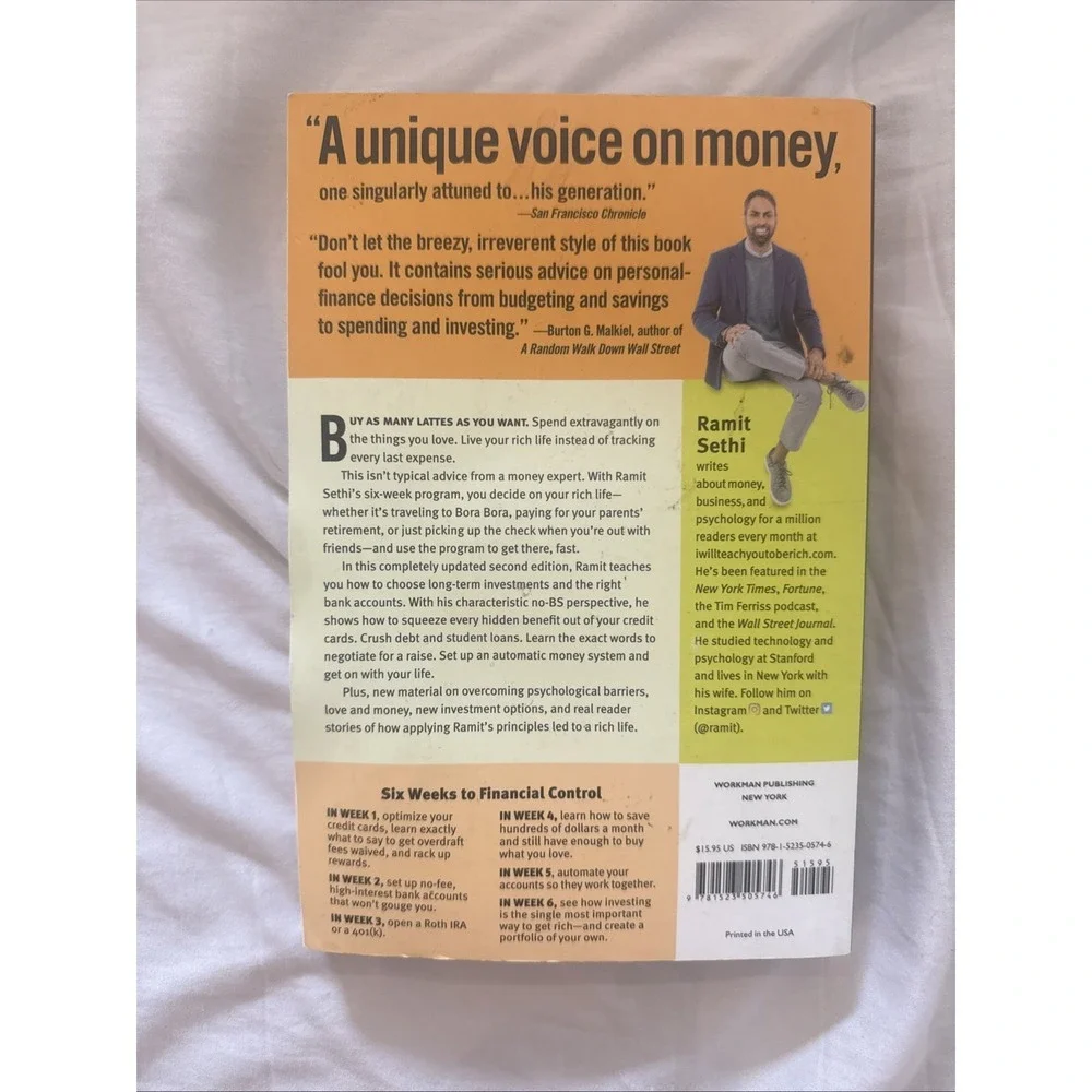 I Will Teach You to Be Rich by Ramit Sethi (2019, Paperback)
